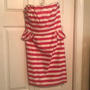 pink striped Lilly pulitzer dress